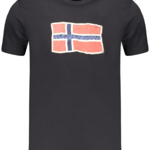 NAPAPIJRI T-SHIRT MANICHE CORTE UOMO NERO