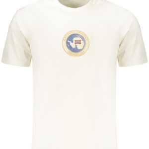 NAPAPIJRI T-SHIRT MANICHE CORTE UOMO BIANCO