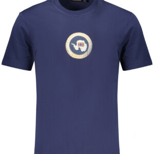 NAPAPIJRI T-SHIRT MANICHE CORTE UOMO BLU