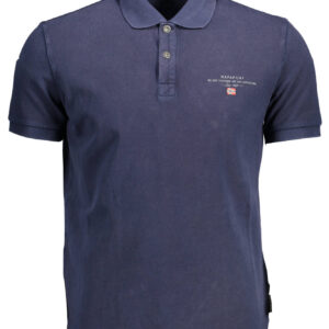 NAPAPIJRI POLO MANICHE CORTE UOMO BLU