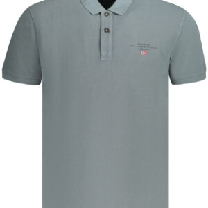 NAPAPIJRI POLO MANICHE CORTE UOMO GRIGIO
