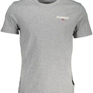 NAPAPIJRI T-SHIRT MANICHE CORTE UOMO GRIGIO