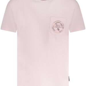 NAPAPIJRI T-SHIRT MANICHE CORTE UOMO ROSA