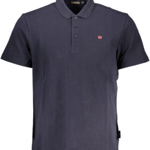 NAPAPIJRI POLO MANICHE CORTE UOMO BLU