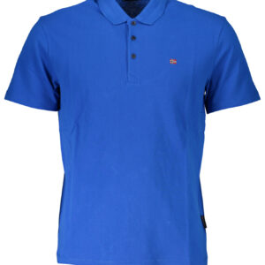 NAPAPIJRI POLO MANICHE CORTE UOMO BLU