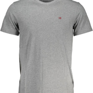 NAPAPIJRI T-SHIRT MANICHE CORTE UOMO GRIGIO