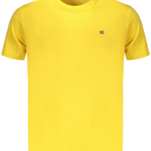 NAPAPIJRI T-SHIRT MANICHE CORTE UOMO GIALLO