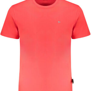 NAPAPIJRI T-SHIRT MANICHE CORTE UOMO ROSSO
