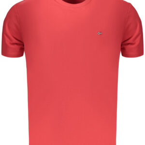 NAPAPIJRI T-SHIRT MANICHE CORTE UOMO ROSSO