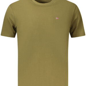 NAPAPIJRI T-SHIRT MANICHE CORTE UOMO VERDE