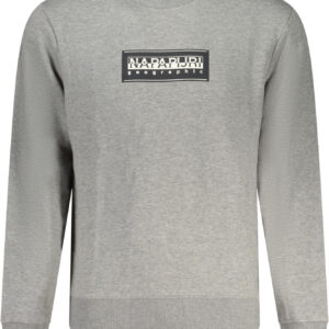 NAPAPIJRI FELPA SENZA ZIP UOMO GRIGIO