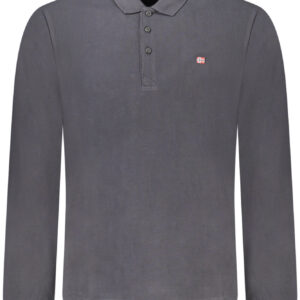 NAPAPIJRI POLO MANICHE LUNGHE UOMO NERO