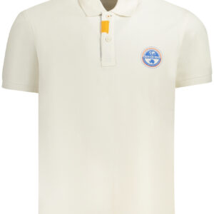 NAPAPIJRI POLO MANICHE CORTE UOMO BIANCO