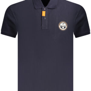 NAPAPIJRI POLO MANICHE CORTE UOMO BLU