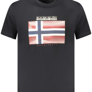 NAPAPIJRI T-SHIRT MANICHE CORTE UOMO NERO