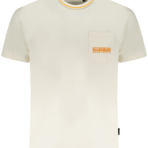 NAPAPIJRI T-SHIRT MANICHE CORTE UOMO BIANCO
