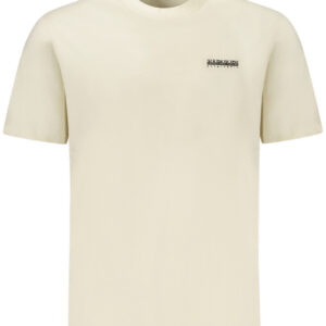 NAPAPIJRI T-SHIRT MANICHE CORTE UOMO BEIGE