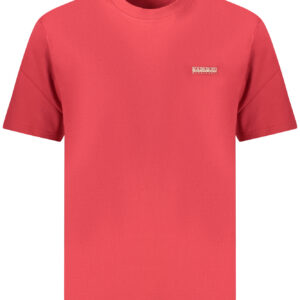 NAPAPIJRI T-SHIRT MANICHE CORTE UOMO ROSSO