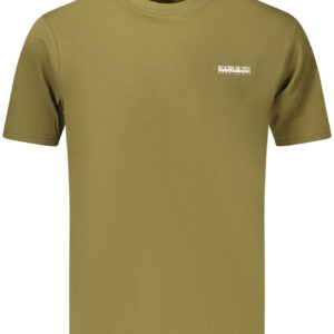 NAPAPIJRI T-SHIRT MANICHE CORTE UOMO VERDE