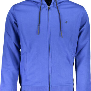 U.S. GRAND FELPA CON ZIP UOMO BLU