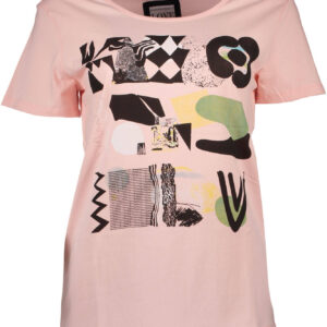 SILVIAN HEACH T-SHIRT MANICHE CORTE DONNA ROSA