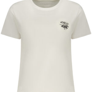PEPE JEANS T-SHIRT MANICHE CORTE DONNA BIANCO