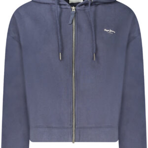 PEPE JEANS FELPA CON ZIP DONNA BLU