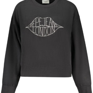 PEPE JEANS FELPA SENZA ZIP DONNA NERO