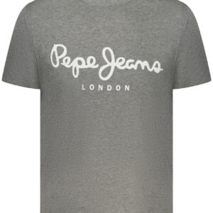 PEPE JEANS T-SHIRT MANICHE CORTE UOMO GRIGIO