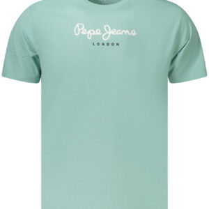 PEPE JEANS T-SHIRT MANICHE CORTE UOMO AZZURRO