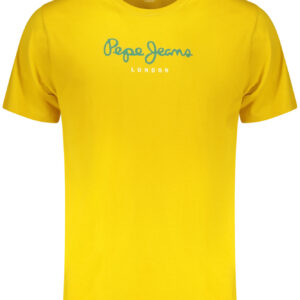 PEPE JEANS T-SHIRT MANICHE CORTE UOMO GIALLO