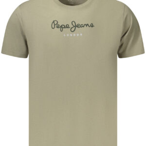 PEPE JEANS T-SHIRT MANICHE CORTE UOMO VERDE