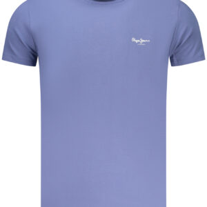 PEPE JEANS T-SHIRT MANICHE CORTE UOMO BLU