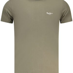 PEPE JEANS T-SHIRT MANICHE CORTE UOMO VERDE