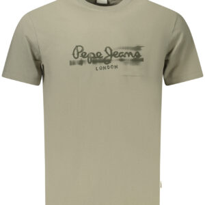 PEPE JEANS T-SHIRT MANICHE CORTE UOMO VERDE