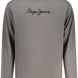 PEPE JEANS T-SHIRT MANICHE LUNGHE UOMO GRIGIO