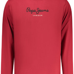 PEPE JEANS T-SHIRT MANICHE LUNGHE UOMO ROSSO