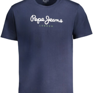 PEPE JEANS T-SHIRT MANICHE CORTE UOMO BLU