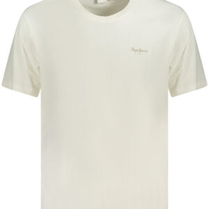 PEPE JEANS T-SHIRT MANICHE CORTE UOMO BIANCO