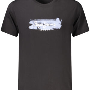 PEPE JEANS T-SHIRT MANICHE CORTE UOMO NERO