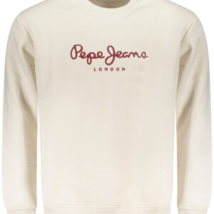 PEPE JEANS FELPA SENZA ZIP UOMO BIANCO