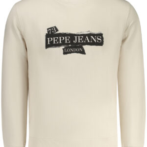 PEPE JEANS FELPA SENZA ZIP UOMO BEIGE