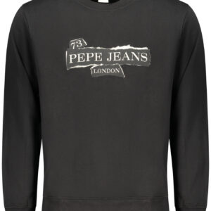 PEPE JEANS FELPA SENZA ZIP UOMO NERO