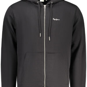 PEPE JEANS FELPA CON ZIP UOMO NERO