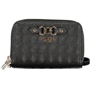 GUESS JEANS PORTAFOGLIO DONNA NERO