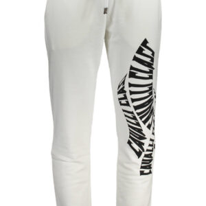 CAVALLI CLASS PANTALONE UOMO BIANCO