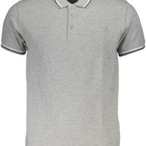 CAVALLI CLASS POLO MANICHE CORTE UOMO GRIGIO