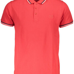 CAVALLI CLASS POLO MANICHE CORTE UOMO ROSSO