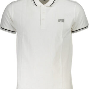 CAVALLI CLASS POLO MANICHE CORTE UOMO BIANCO