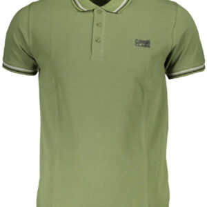 CAVALLI CLASS POLO MANICHE CORTE UOMO VERDE